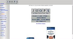 Desktop Screenshot of joops.com