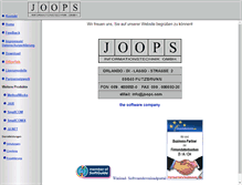 Tablet Screenshot of joops.com